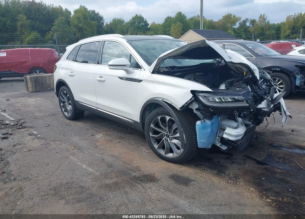 2022 LINCOLN NAUTILUS RESERVE VIN: 2LMPJ8K9XNBL08398