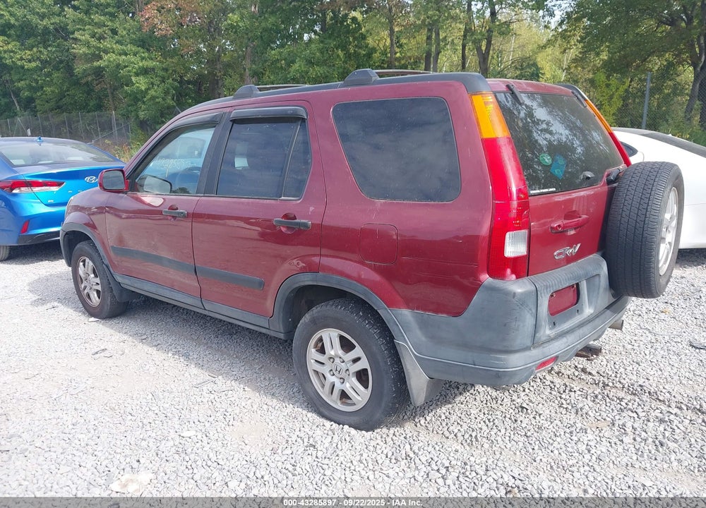 2004 HONDA CR-V EX VIN: SHSRD78894U235737