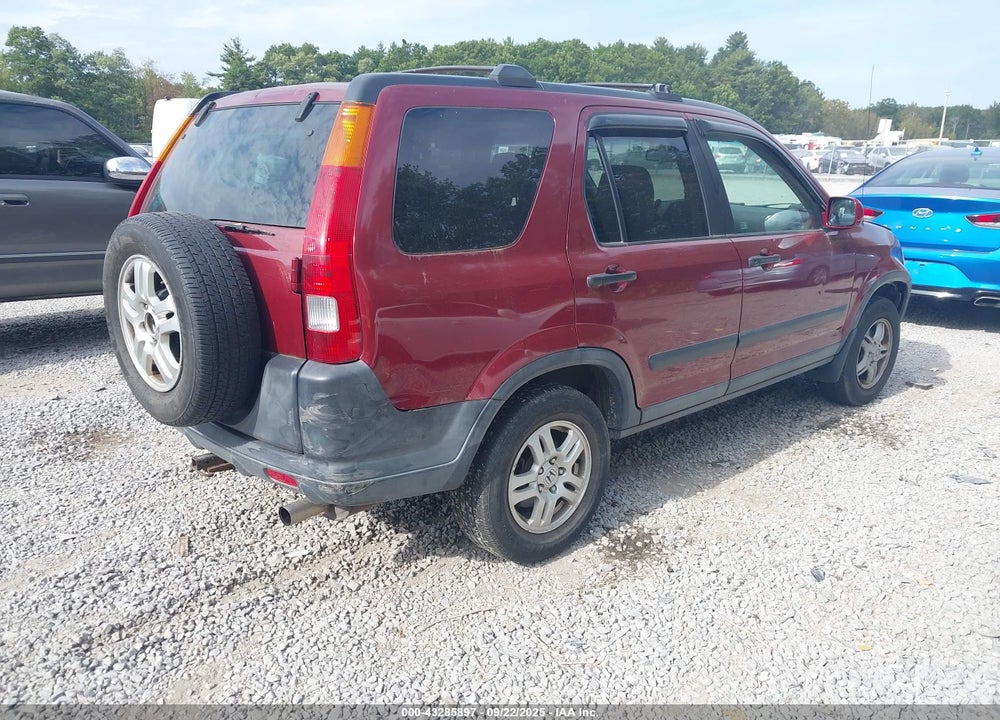 2004 HONDA CR-V EX VIN: SHSRD78894U235737