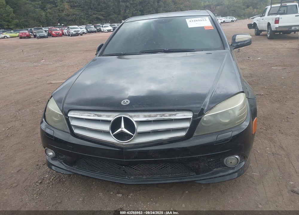 2008 MERCEDES-BENZ C CLASS VIN: WDDGF56X28F180711