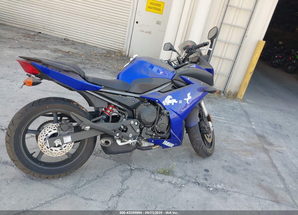 2009 YAMAHA FZ6 R/C VIN: JYARJ18Y29A001061