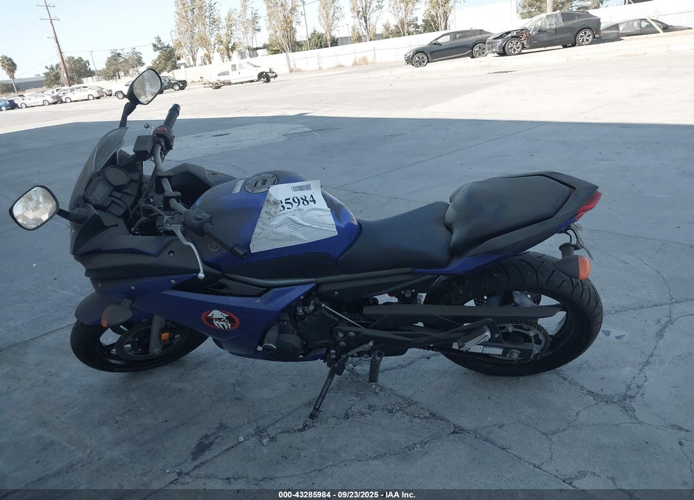 2009 YAMAHA FZ6 R/C VIN: JYARJ18Y29A001061