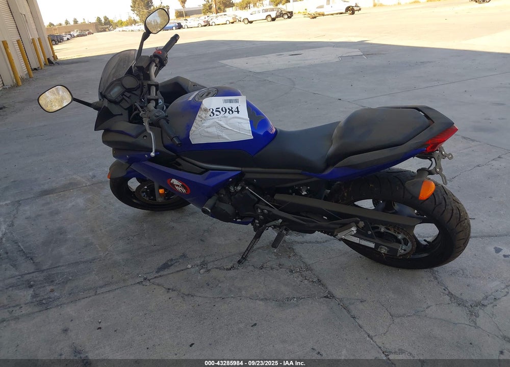 2009 YAMAHA FZ6 R/C VIN: JYARJ18Y29A001061