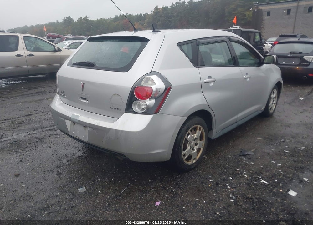 2009 PONTIAC VIBE VIN: 5Y2SP67089Z418361