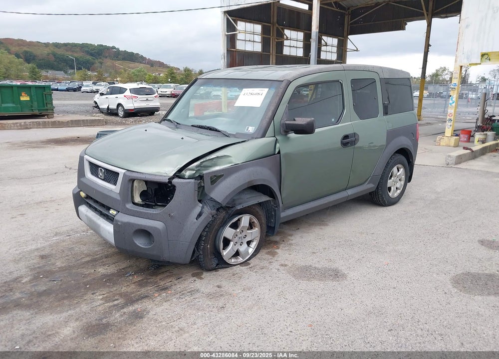 2005 HONDA ELEMENT EX VIN: 5J6YH27655L030936