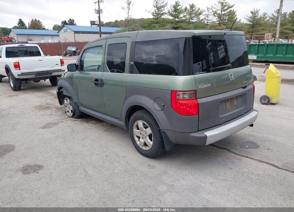 2005 HONDA ELEMENT EX VIN: 5J6YH27655L030936