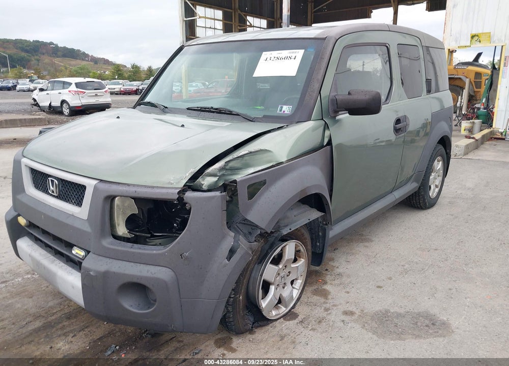 2005 HONDA ELEMENT EX VIN: 5J6YH27655L030936