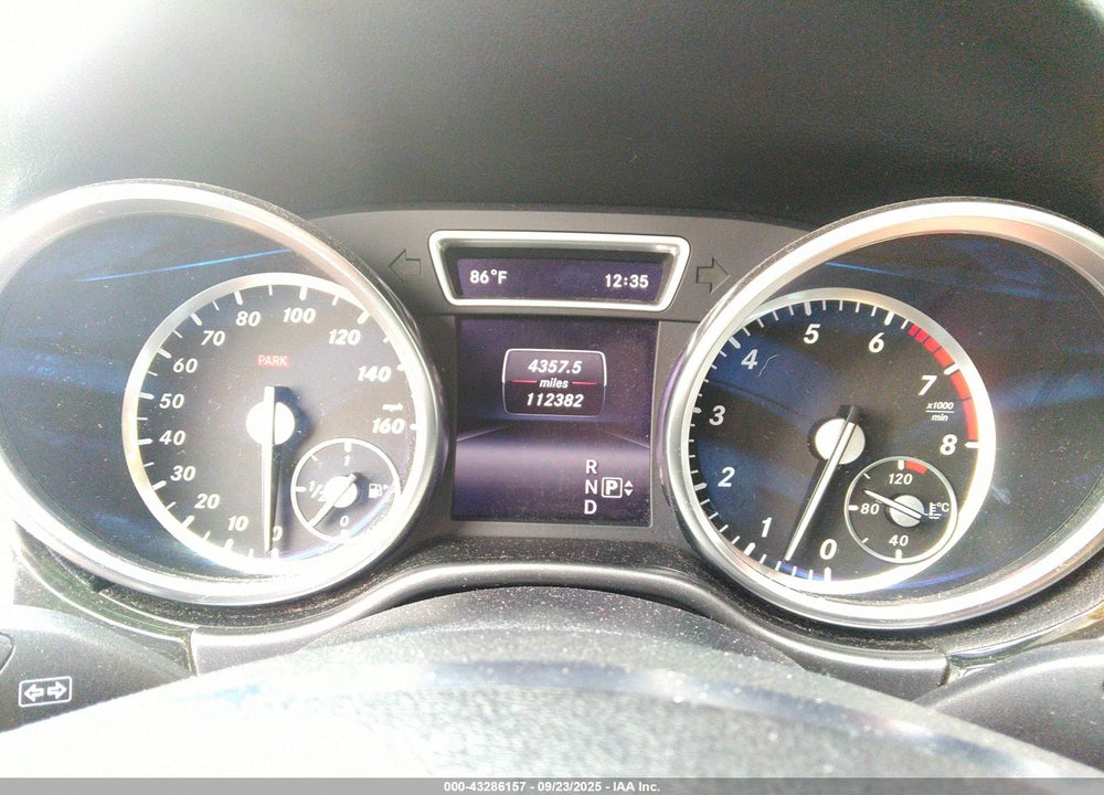 2015 MERCEDES-BENZ ML-CLASS VIN: 4JGDA5JB6FA566786