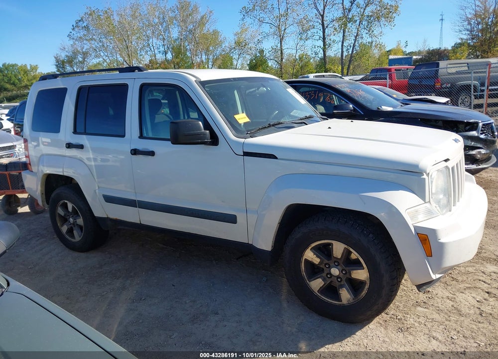2008 JEEP LIBERTY SPORT VIN: 1J8GN28KX8W193180