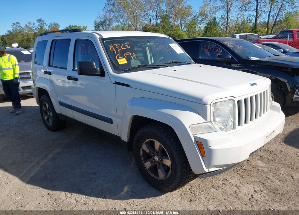 2008 JEEP LIBERTY SPORT VIN: 1J8GN28KX8W193180