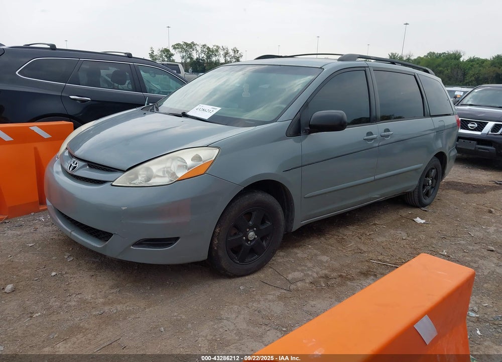 2007 TOYOTA SIENNA LE VIN: 5TDZK23C27S093582