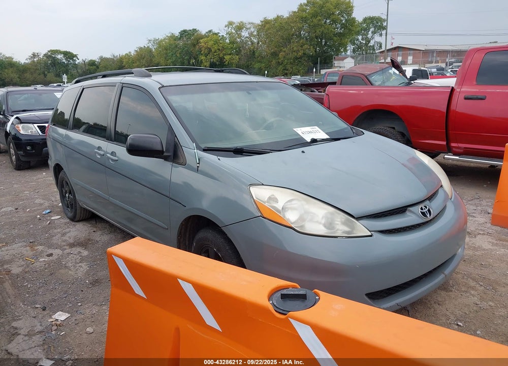 2007 TOYOTA SIENNA LE VIN: 5TDZK23C27S093582