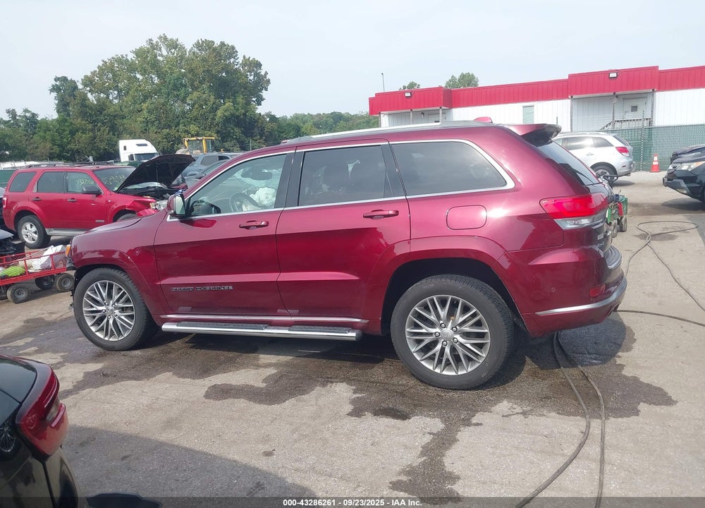 2018 JEEP GRAND CHEROKEE SUMMIT 4X4 VIN: 1C4RJFJT2JC251666