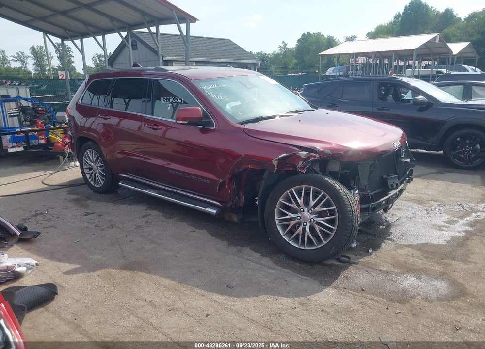 2018 JEEP GRAND CHEROKEE SUMMIT 4X4 VIN: 1C4RJFJT2JC251666