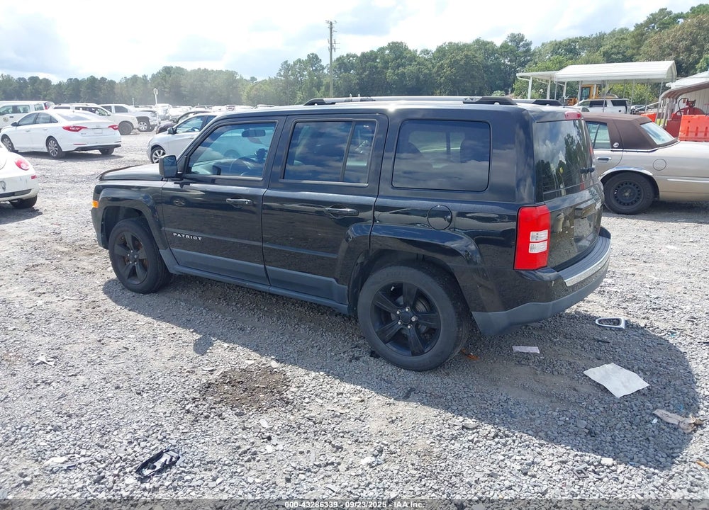 2012 JEEP PATRIOT VIN: 1C4NJPFA4CD696564