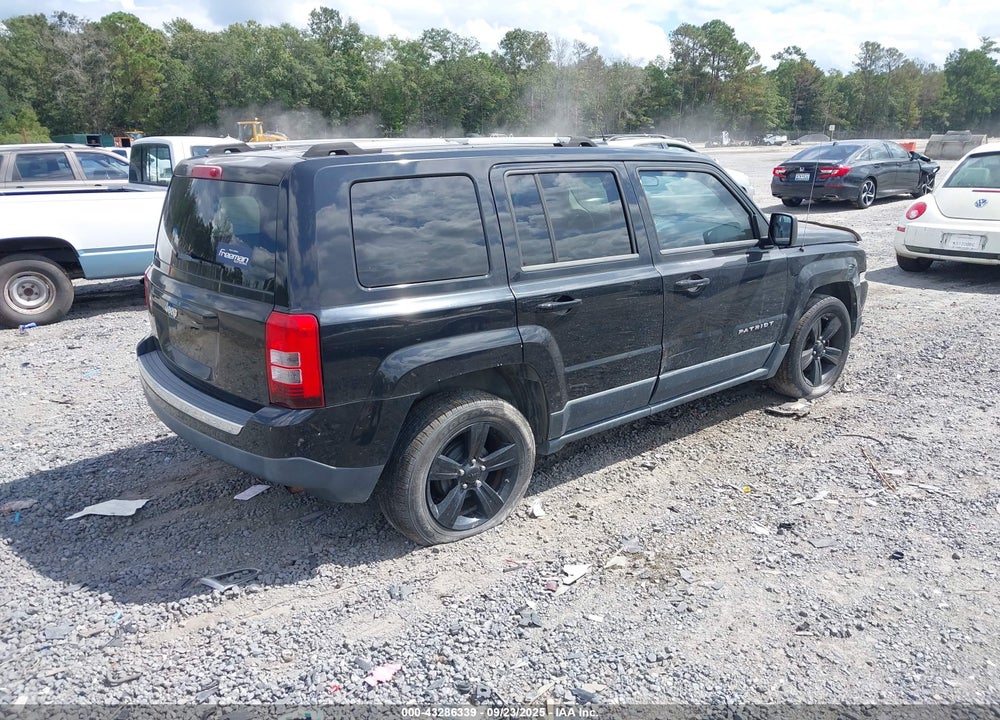 2012 JEEP PATRIOT VIN: 1C4NJPFA4CD696564