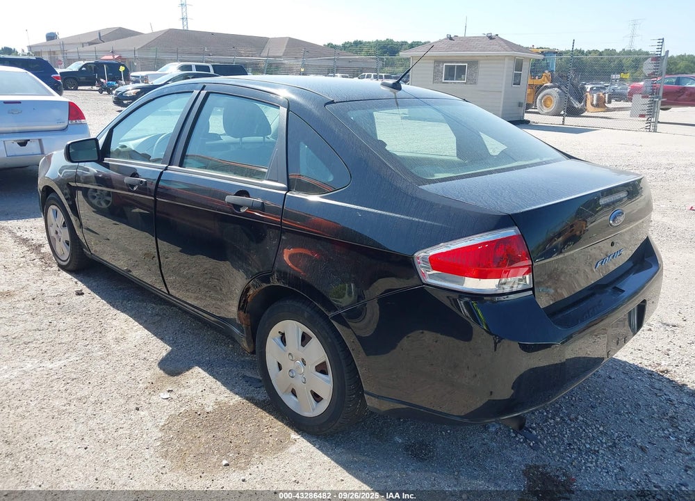 2008 FORD FOCUS S VIN: 1FAHP34NX8W257395