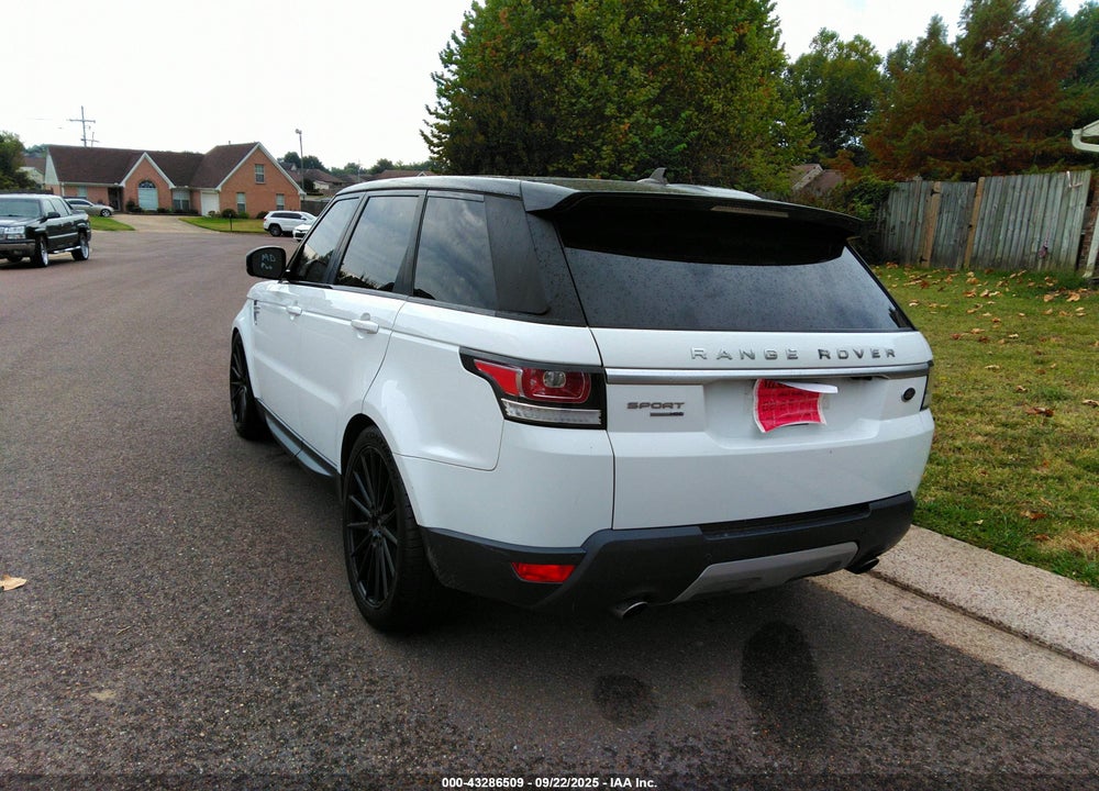 2016 LAND ROVER RANGE ROVER SPORT VIN: SALWR2PF1GA115323