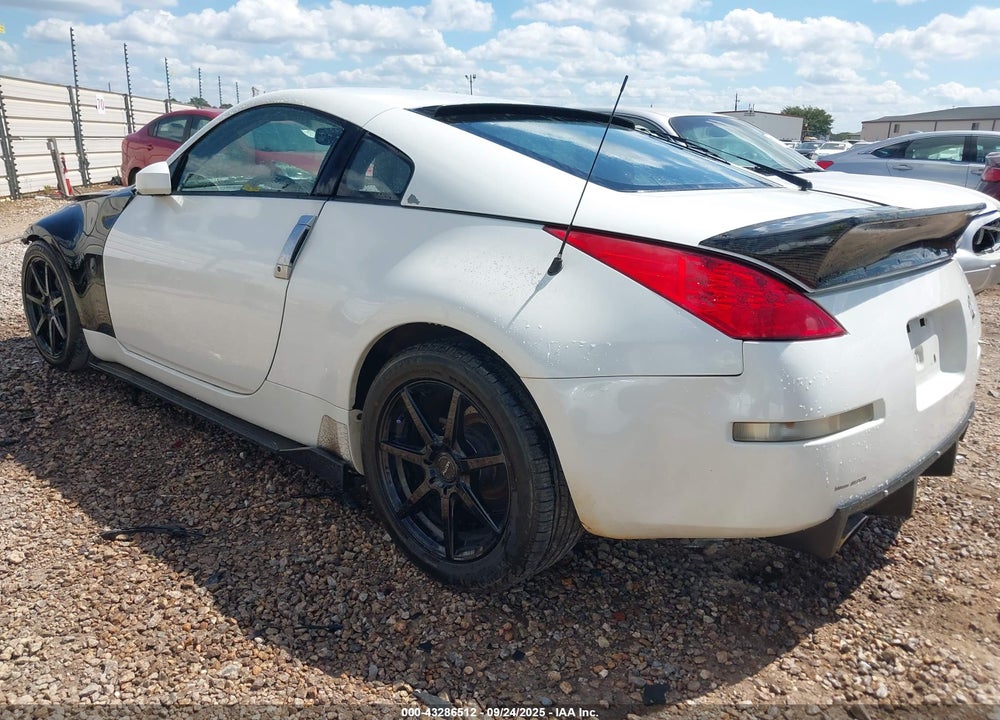 2006 NISSAN 350Z TOURING VIN: JN1AZ34EX6M351293