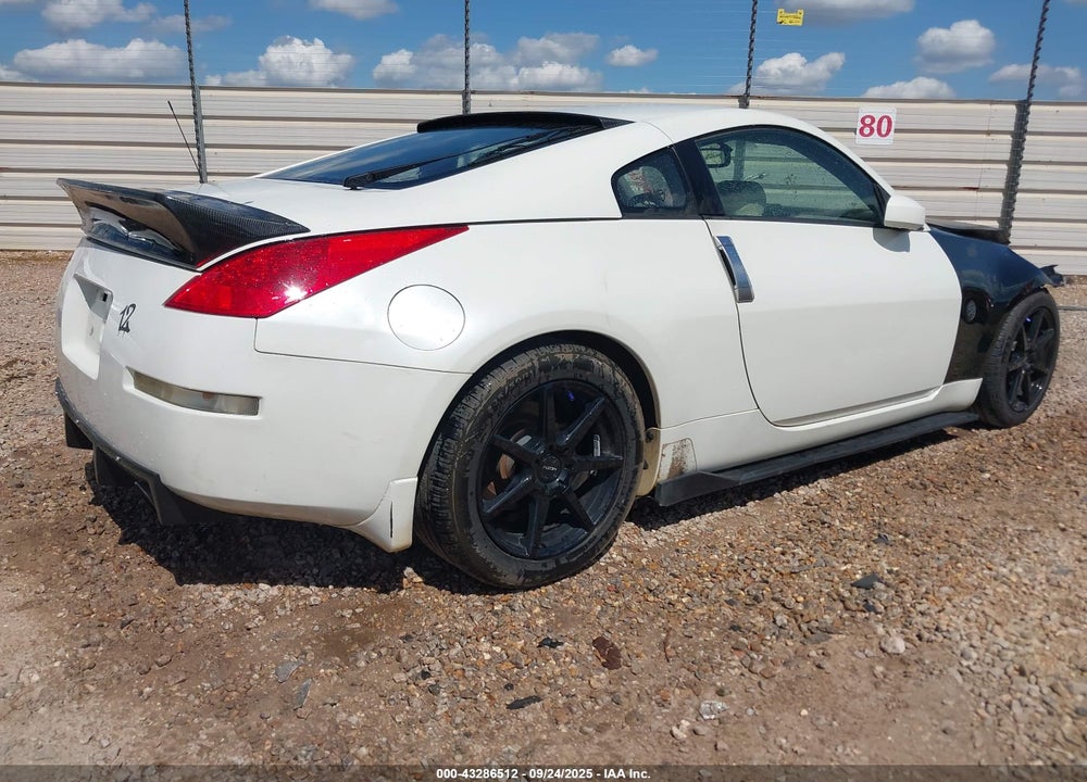 2006 NISSAN 350Z TOURING VIN: JN1AZ34EX6M351293
