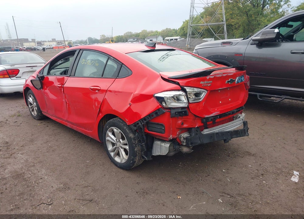 2019 CHEVROLET CRUZE LS VIN: 1G1BC5SM9K7142475