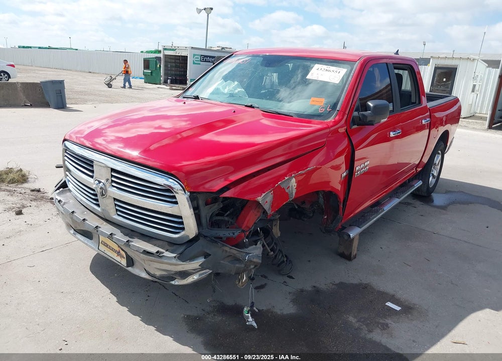 2016 RAM 1500 BIG HORN VIN: 1C6RR6LT2GS108096