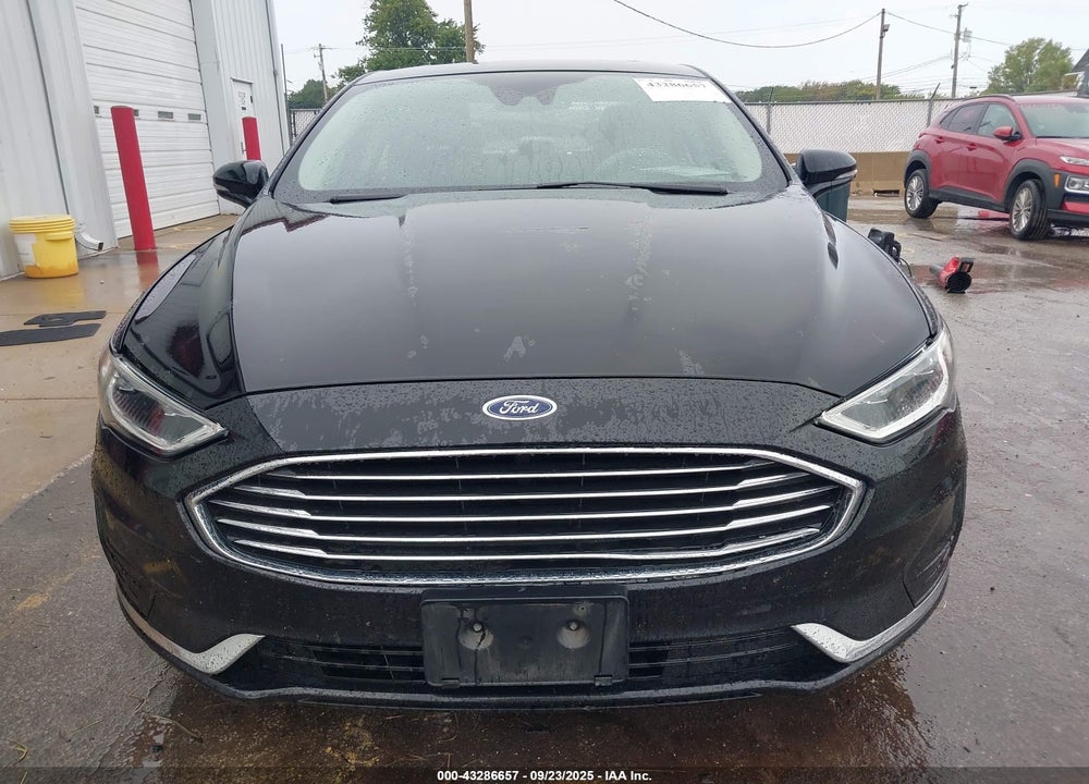 2019 FORD FUSION HYBRID SEL VIN: 3FA6P0MU0KR131733