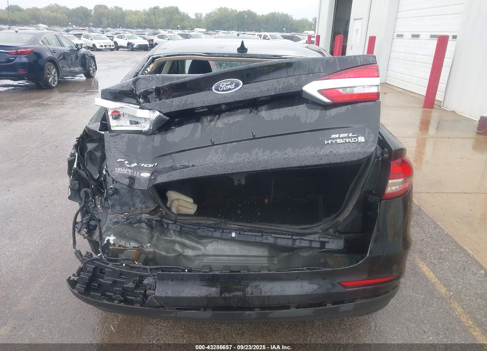 2019 FORD FUSION HYBRID SEL VIN: 3FA6P0MU0KR131733