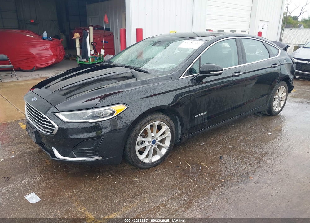 2019 FORD FUSION HYBRID SEL VIN: 3FA6P0MU0KR131733