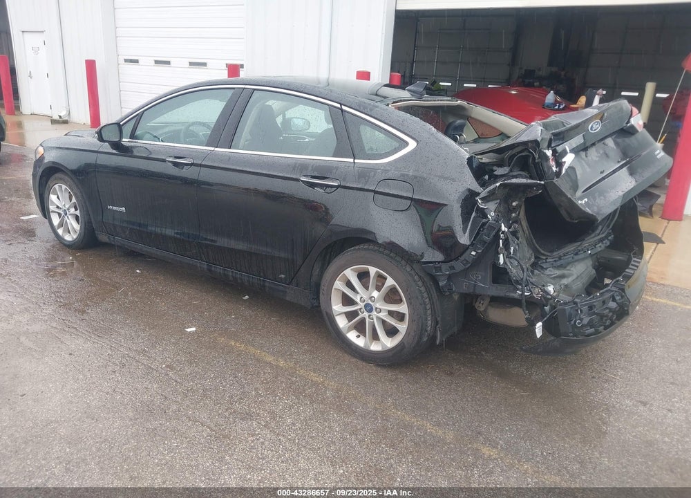 2019 FORD FUSION HYBRID SEL VIN: 3FA6P0MU0KR131733