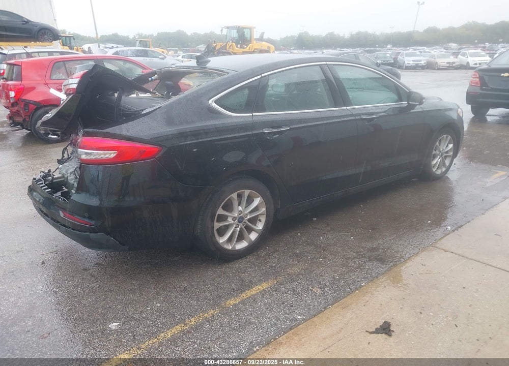 2019 FORD FUSION HYBRID SEL VIN: 3FA6P0MU0KR131733