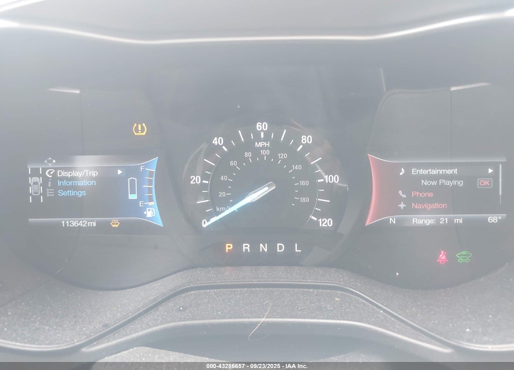 2019 FORD FUSION HYBRID SEL VIN: 3FA6P0MU0KR131733