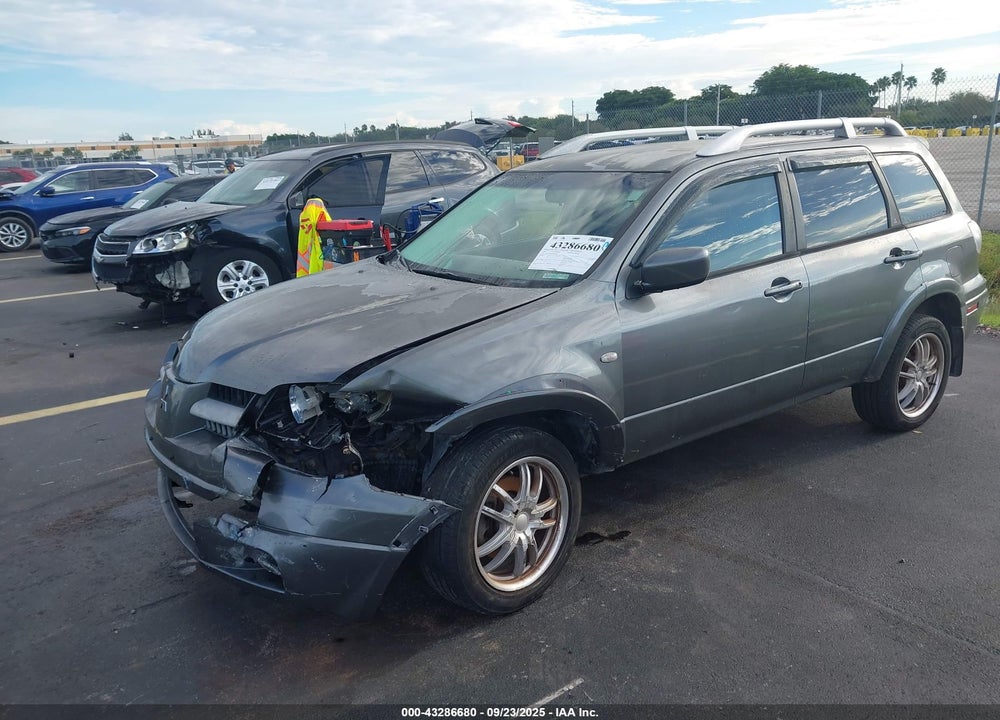 2006 MITSUBISHI OUTLANDER SE VIN: JA4LX41F06U013927