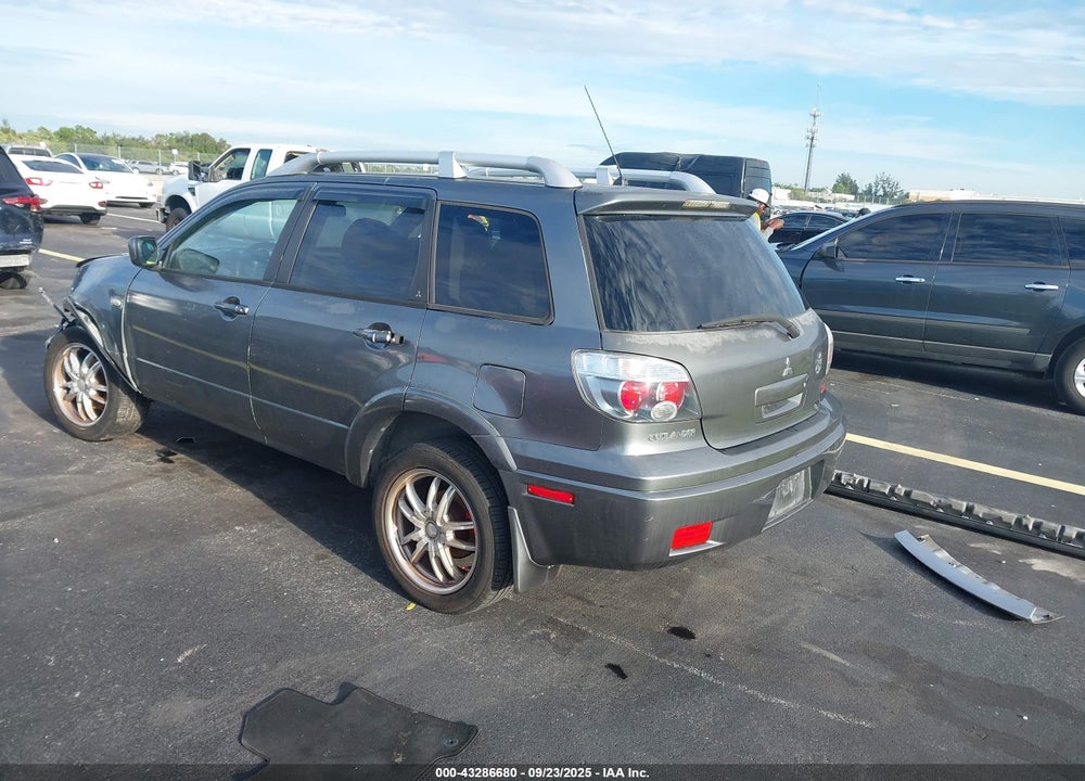 2006 MITSUBISHI OUTLANDER SE VIN: JA4LX41F06U013927