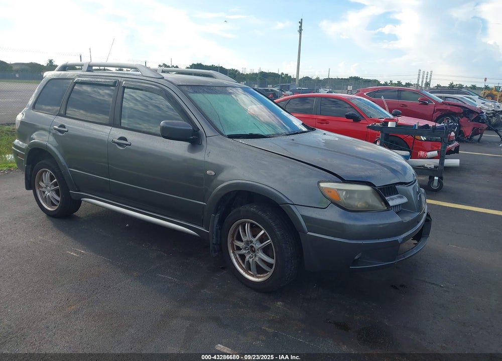 2006 MITSUBISHI OUTLANDER SE VIN: JA4LX41F06U013927