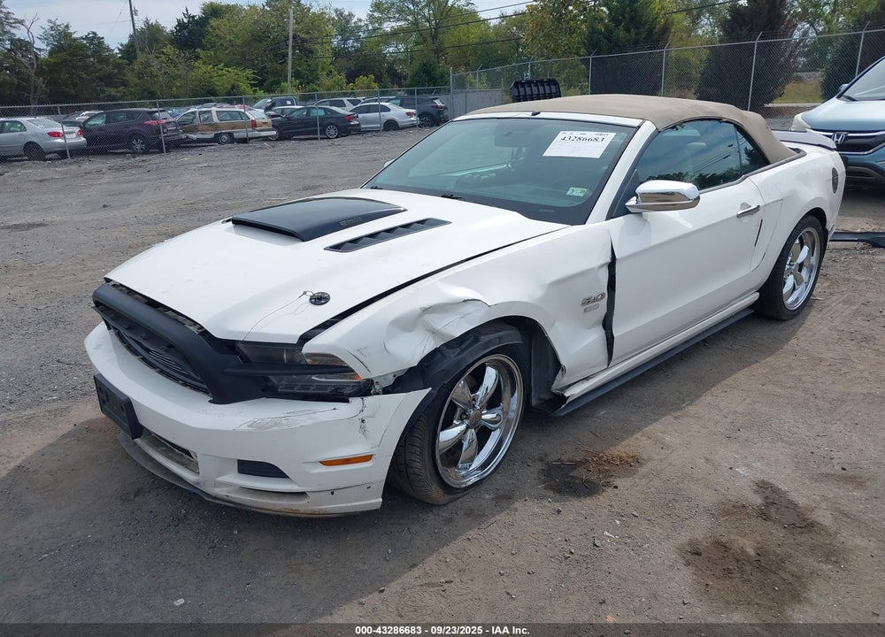 2013 FORD MUSTANG GT VIN: 1ZVBP8FF4D5215661