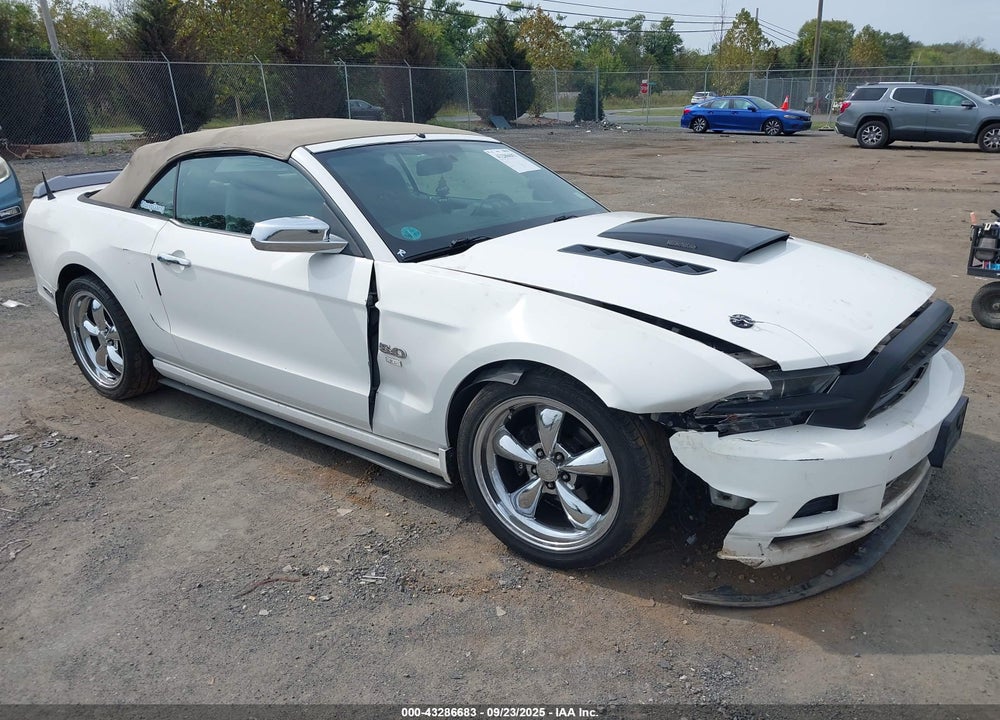 2013 FORD MUSTANG GT VIN: 1ZVBP8FF4D5215661
