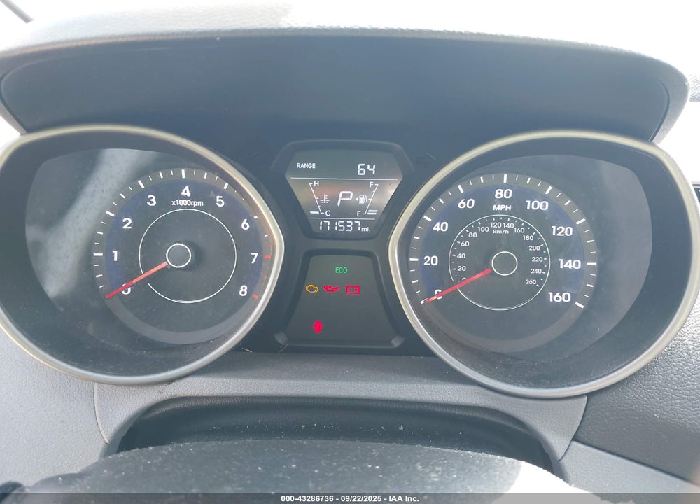 2016 HYUNDAI ELANTRA SE VIN: 5NPDH4AE8GH739156