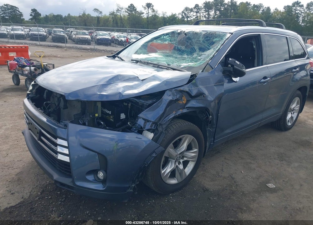2019 TOYOTA HIGHLANDER VIN: 5TDDZRFH1KS941613