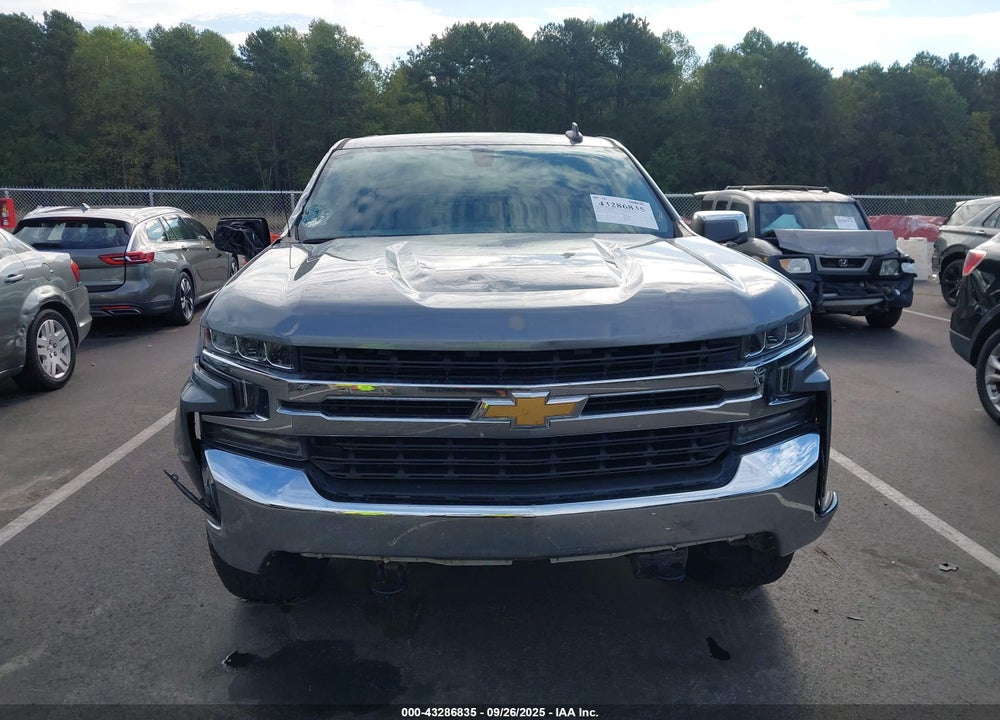 2021 CHEVROLET SILVERADO 1500 4WD SHORT BED LT VIN: 3GCUYDED9MG196454