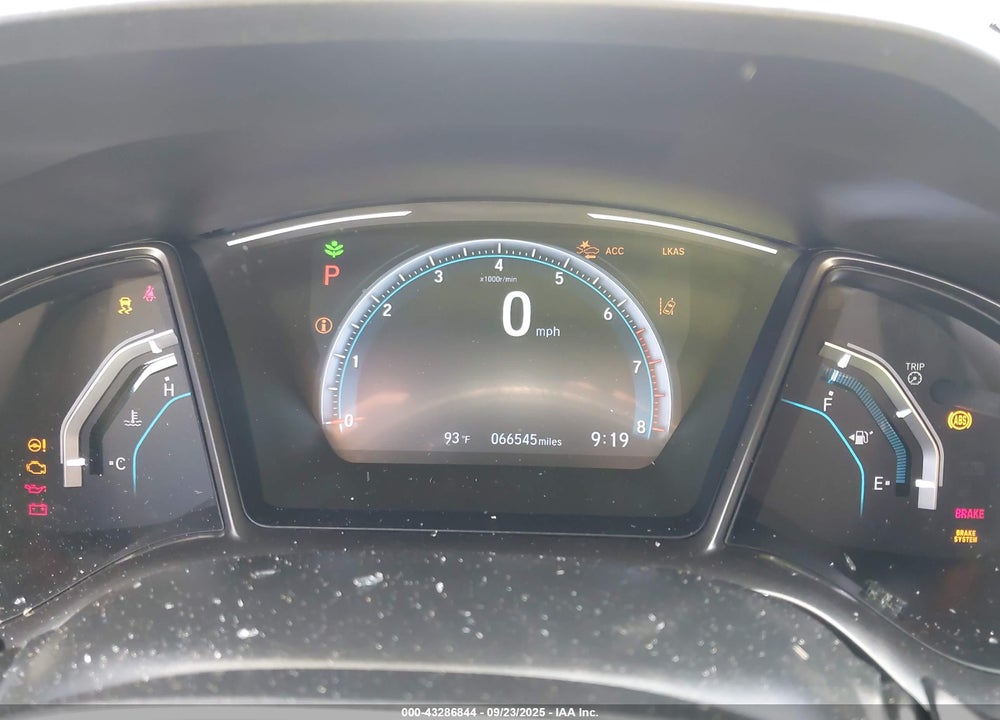 2019 HONDA CIVIC EX VIN: SHHFK7H67KU424302