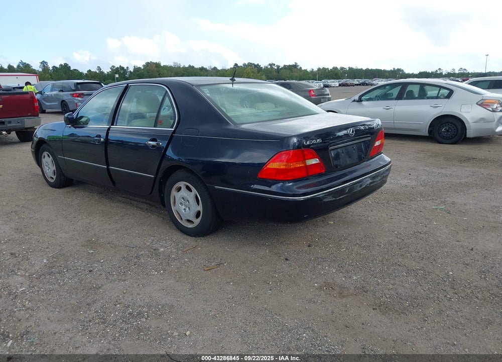 2001 LEXUS LS 430 VIN: JTHBN30F110022525
