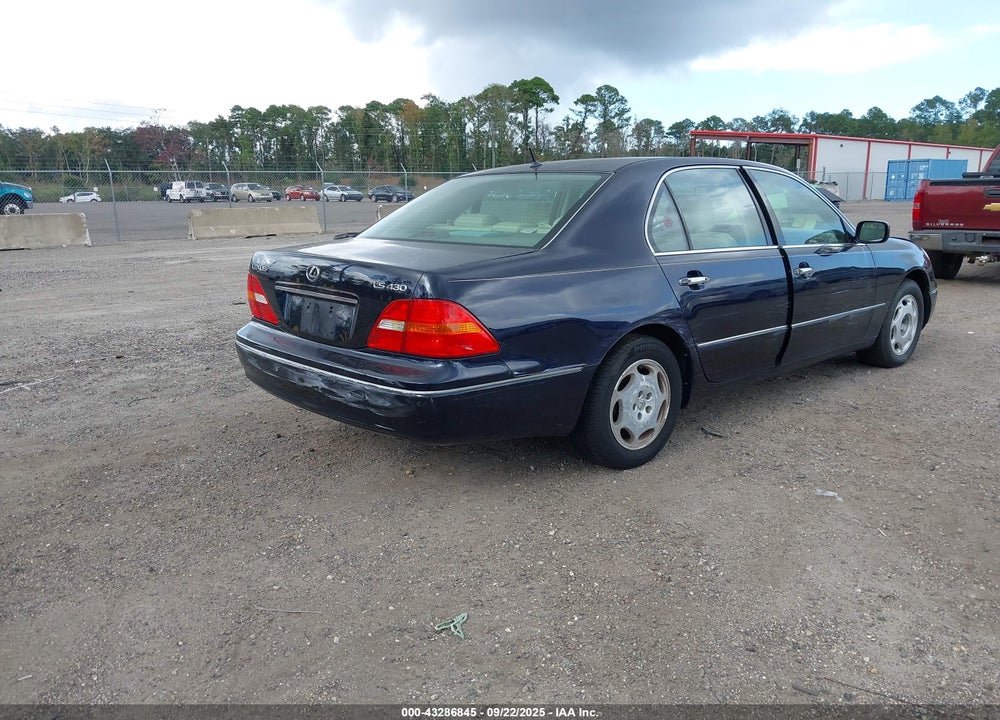 2001 LEXUS LS 430 VIN: JTHBN30F110022525