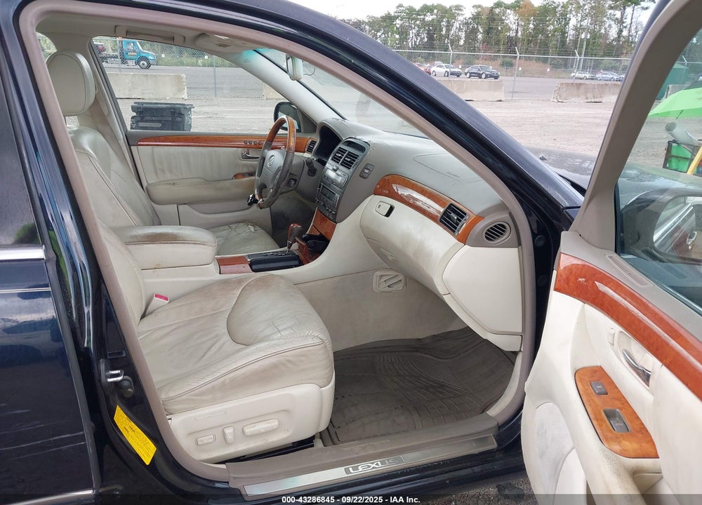 2001 LEXUS LS 430 VIN: JTHBN30F110022525