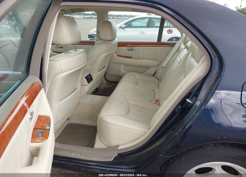 2001 LEXUS LS 430 VIN: JTHBN30F110022525
