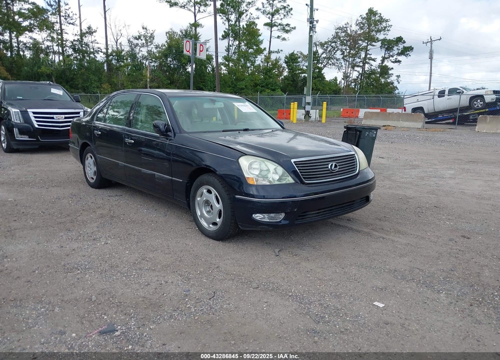 2001 LEXUS LS 430 VIN: JTHBN30F110022525