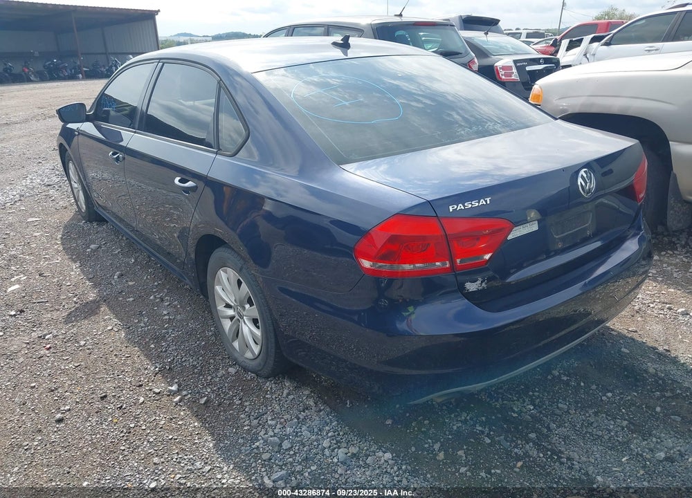 2013 VOLKSWAGEN PASSAT 2.5L WOLFSBURG EDITION VIN: 1VWAP7A32DC133734