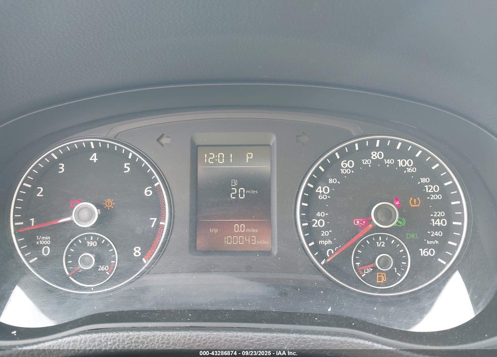 2013 VOLKSWAGEN PASSAT 2.5L WOLFSBURG EDITION VIN: 1VWAP7A32DC133734