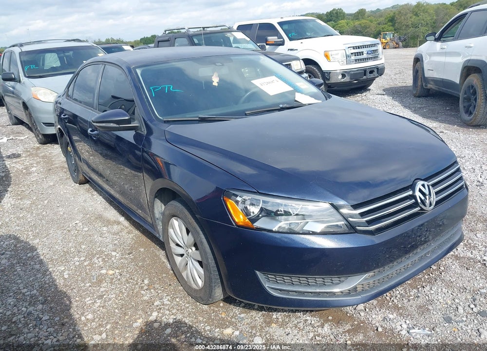 2013 VOLKSWAGEN PASSAT 2.5L WOLFSBURG EDITION VIN: 1VWAP7A32DC133734