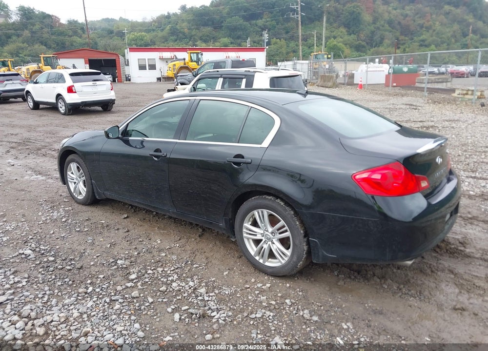 2011 INFINITI G25 VIN: JN1DV6AR1BM651722